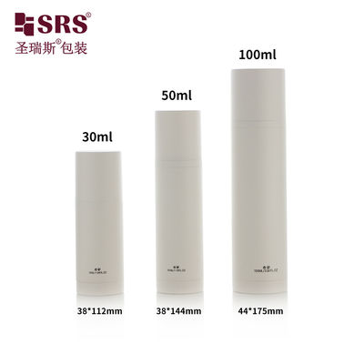 acheter Bouteille de lotion blanche congelée vide remplacée Bouteille de pompe sans air 100 ml online manufacture