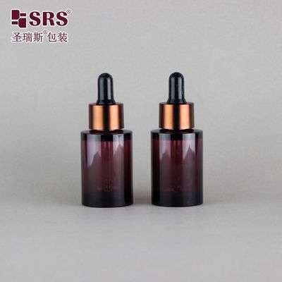 acheter Gouttelette en plastique sérum d' essence cosmétique soins de la peau PET de luxe 30 ml bouteille online manufacture