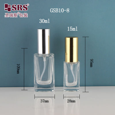 acheter Dispenser élégante carré, brouillard fin, désinfectant pour les mains de luxe, contenant 15 ml, 30 ml, bouteille en verre online manufacture