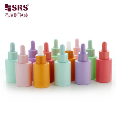 acheter Bouteille de gouttelette en verre colorée en gros vide et personnalisée pour l' huile essentielle online manufacture