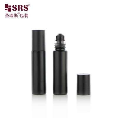 acheter Bouteille en verre à rouleaux épais personnalisée parfum élégant massage bouteille en acier en bouteille en verre 10 ml online manufacture