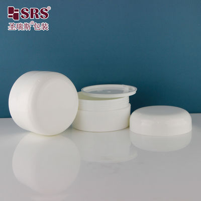 acheter Injection ronde en plastique blanc PP PCR disponible Crème cosmétique 120g bocal online manufacture