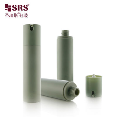 acheter 50 ml Couleur personnalisée Plastique AS pompe sérum lotion Emballage Bouteille sans air 15 ml 30 ml online manufacture