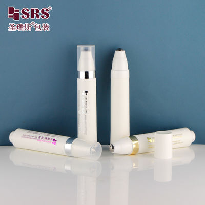 acheter 10 ml de PP PCR Matériau recyclé Plastique personnalisé Style de presse Massage sans air sérum oculaire 1/3 oz en bouteille online manufacture