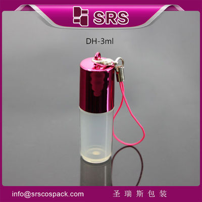 acheter SRS échantillon gratuit 3 ml bouchon métallisé avec crochet pour petit rouleau en plastique sur flacon de poche online manufacture