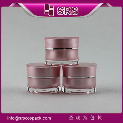 acheter Produit de stock SRS en plastique 5g petit pot d'échantillon acrylique pour vernis à ongles avec couvercle à vis online manufacture