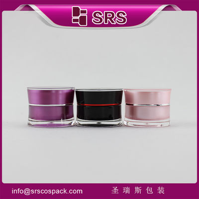 acheter J092-10g mini-poche rose et noir boîtes cosmétiques en plastique online manufacture