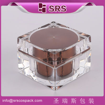 acheter fournissez une crème de soin de la peau de forme carrée transparente 50 ml online manufacture