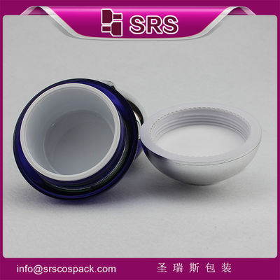 acheter Un design unique de haute qualité J313 pots acryliques bouteille bleu online manufacture