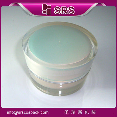 acheter Chine usine de fabrication haut de gamme de soin de la peau bocal acrylique online manufacture