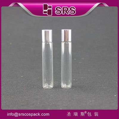 acheter Ruloir en verre de 8 ml sur bouteille avec boule métallique, bouteille ronde d'huile essentielle online manufacture