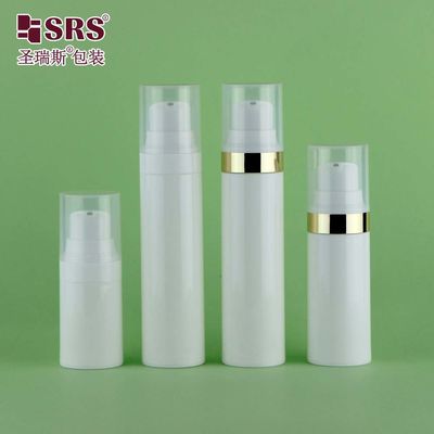 acheter 30 ml 50 ml Luxe Elegant PCR PP Matériau écologique Pâtes à dents Bouteilles de pompe sans air Bouteille de 15 ml online manufacture