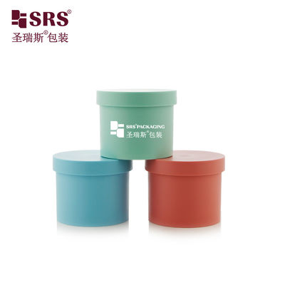 acheter 100g Forme ronde Injection personnalisée Couleur PP Matériau Crème recyclée Bouteille cosmétique en gros online manufacture