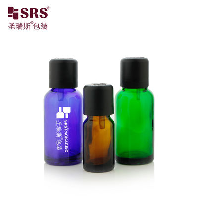 acheter Essence de soins capillaires Liquide Bouteilles vides avec bouchon étanche aux enfants Bouteille d' huile essentielle en verre online manufacture