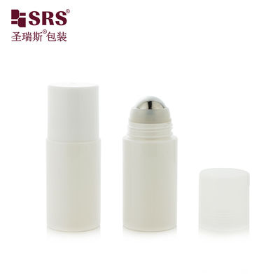 acheter 50 ml 60 ml 90 ml PET vide élégante boule à rouleaux bouteilles d' huile pour le corps en plastique online manufacture