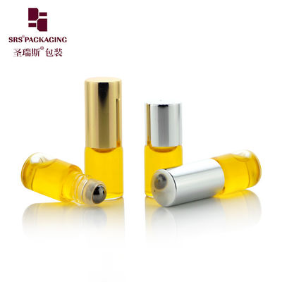 acheter BLP-2ml rouleau rond sur récipient Ballon en acier à rouleaux pour emballage personnalisé Bouteille en verre d'huile essentielle sans fuite online manufacture