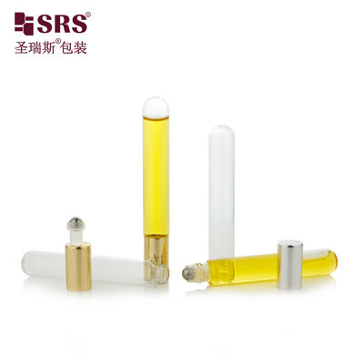 acheter BLP-10ML Bouteille d'huile essentielle en verre à fond rond vide et transparent en rouleau online manufacture