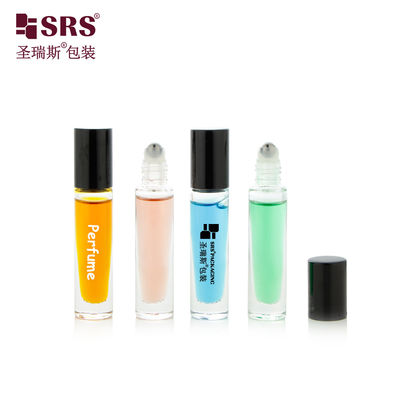 acheter GB1-5ML Taille de voyage Poche mignonne ronde Ruloir de verre court sur bouteille Pour l'huile d'ongle Emballage cosmétique online manufacture