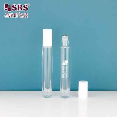 acheter GB1-10ML Bouteille épaisse personnalisée avec capuchon en plastique PP PCR Emballage en verre à rouleaux pour parfum d'huile cosmétique et de soins de la peau online manufacture