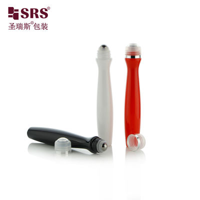 acheter SRS8447-15ML Boule en acier à rouleaux en plastique de couleur personnalisée vide pour gel pour les yeux online manufacture