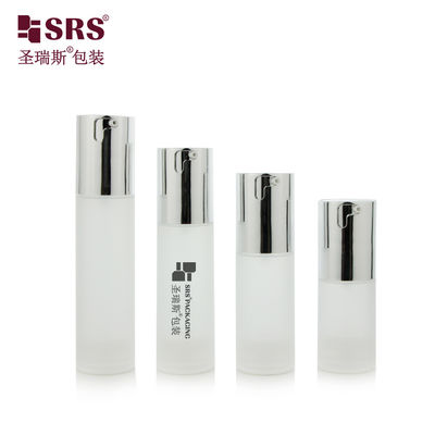 acheter TA023 20ml 30ml 40ml 50ml Matte brillant dans le moule Injection claire congelée PP PCR bouteille sans air Pour l'emballage cosmétique de fondation online manufacture