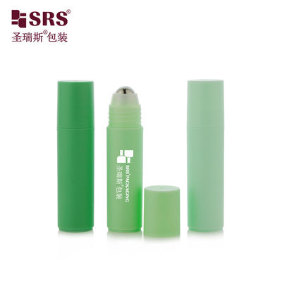 acheter RPPF 20 ml plastique plat mat finition de surface PP PCR Injection personnalisée couleur verte rouleau sur bouteille Pour gel antitranspirant online manufacture