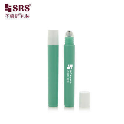 acheter RPP-10ML ((C) PP haut et mince plastique PP mate finition bouteille en rouleau vide avec boule d'acier pour le sérum oculaire online manufacture