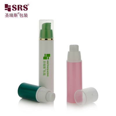 acheter A024 15 ml 30 ml 50 ml Injection Couleur personnalisée PP PCR Bouteille de pompe sans air Pour la fondation de gel de lotion online manufacture