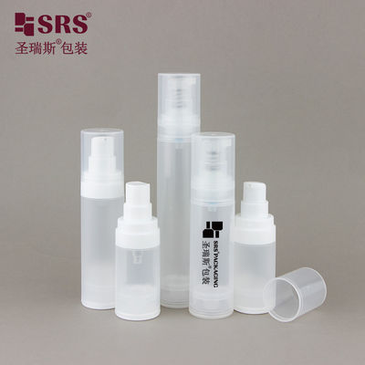 acheter A0216 15 ml 30 ml 50 ml bouteille en plastique sans air en PP PCR avec pompe à pulvérisation de lotion online manufacture