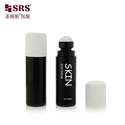 acheter RPPD1-90ML Bouteille en plastique PP mat noir avec capuchon résistant aux enfants Double paroi Pas de fuite Pour le gel antitranspirant online manufacture