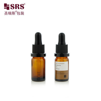 acheter D012 Bouteille de gouttelette en verre de couleur semi-transparente économique pour les huiles parfumées, les soins de la peau et le sérum corporel online manufacture