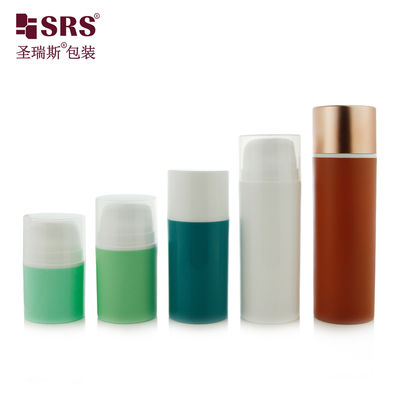 acheter PA609 30 ml 50 ml Cute Skin Care Cleanser Lotion Gel Fondation PP Bouteille sans air avec pompe sans fuite online manufacture