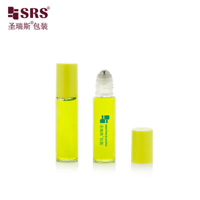 acheter PET-10ML en plastique PET Surface transparente et brillante en rouleau sur bouteille Applicateur Contenant d'emballage avec massage à billes d'acier online manufacture