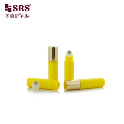 acheter RPA-2ml Injection personnalisée jaune mat finition plastique PP PCR Parfum recyclé rouleau d'échantillon sur bouteille online manufacture
