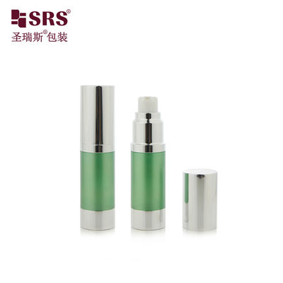 acheter A022B 10ml 20ml 30ml 50ml Flacon Pompe Airless Rond en Plastique pour Lotion Fond de Teint Cosmétique online manufacture