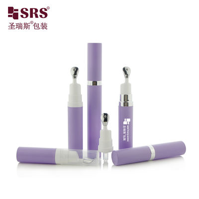 acheter A0035 7.5ml 10ml 15ml Emballage cosmétique Soin des yeux Gel Plastique Flacon pompe airless à clipser avec applicateur online manufacture