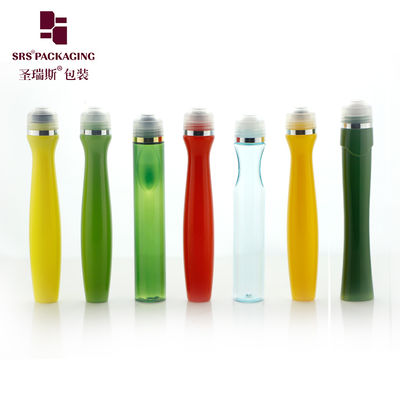 acheter PETG Conception unique Forme PCR en rouleau sur bouteille Personnaliser la couleur Applicateur liquide de sérum pour les yeux online manufacture