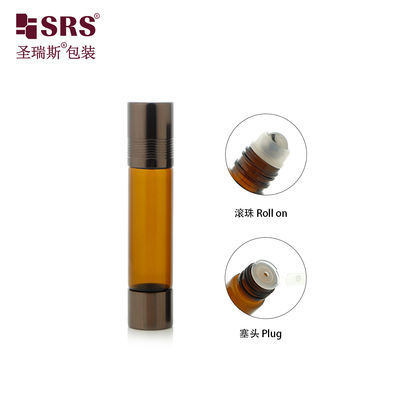 acheter SGP1 Bouteille en verre ambre avec boule à rouleaux online manufacture