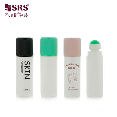 acheter RPPD1-90ML New Color Plastic PP PCR Roll On Deodorant Gel Bottles With Child Proof Cap online manufacture