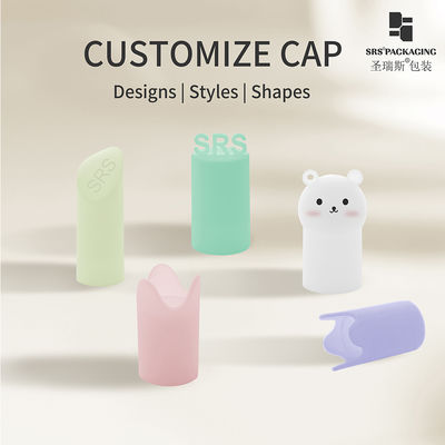 acheter New Arrival Customized Mold PP Cap Unique Shape With Logo Pad Printing Luxury Cute Caps online manufacture