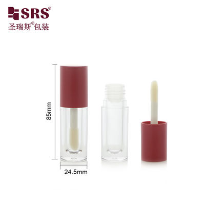 acheter G1139 Injection Color Screw Cap Transparent Plastic Lipgloss Tube Container Customization Cute Cylinder online manufacture