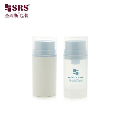 acheter PA608 Cute Fat Round PP PCR Matériau recyclé Pompes sans air Bouteille de lotion pour soins de la peau Bouteilles de gel pour soins de la peau online manufacture