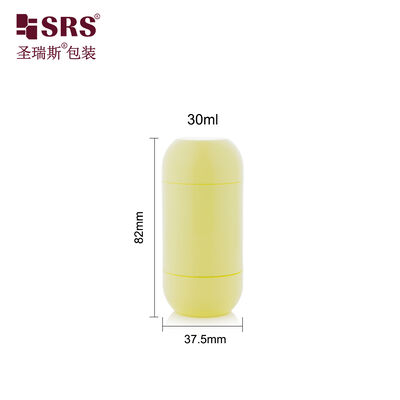 acheter D054 30 ml Container à bâton de déodorant en PP vide et mignon Ronde Fond Supérieur Emballage Fond de remplissage online manufacture