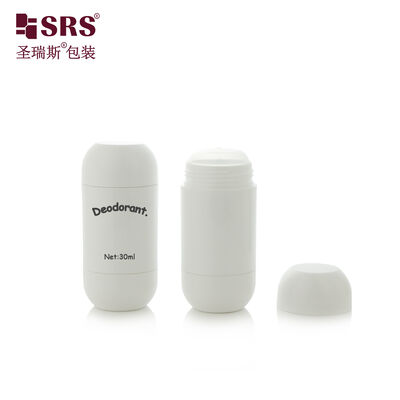 acheter D054 SRS 30 ml boîtier de déodorant: emballage de déodorant recyclé en PP PCR teinté sur mesure (couleurs bleu et sauge) online manufacture