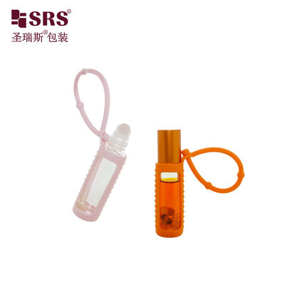 acheter BLPM-10ML rouleau de verre transparent à paroi épaisse sur bouteille avec couvercle en silicone pour l' huile de parfum online manufacture