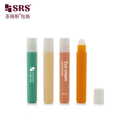 acheter Flacon à bille rond en plastique PP PCR recyclé de couleur opaque pour injection RPP 8 ml pour gel de traitement de l'acné online manufacture