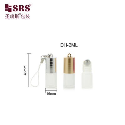 acheter DH-2ML vide mini-taille ronde échantillon de sérum de parfum bouchon de bouteille avec crochet Emballage portable online manufacture