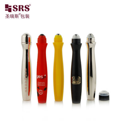 acheter SRS8447 15ML PETG Applicateur de massage à bouteille à rouleaux de sérum pour yeux de forme unique online manufacture