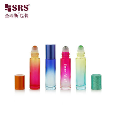 acheter BLPM 10ML personnaliser peint couleur épaisse paroi moule vide en verre rouleau sur bouteille pour l' huile essentielle online manufacture