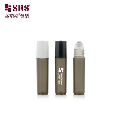 Acheter Ruloir en plastique sur bouteille 5 ml Contenant vide avec rouleau à bille en acier et capuchon en plastique pour sérum oculaire et emballage cosmétique online manufacture
